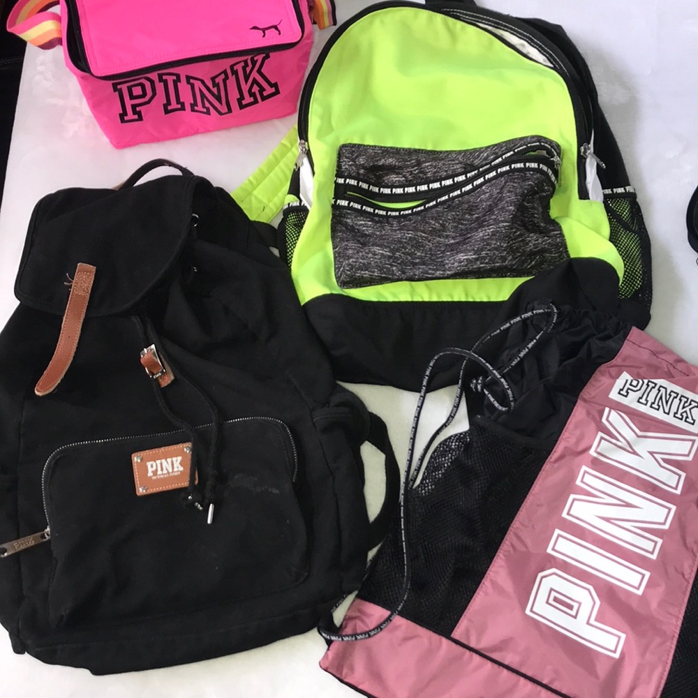 SOLD Victoria Secret PINK Backpacks and cooler